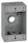 Bwf B-75V Weatherproof Electrical Box 1 Gang Holes 3/4" Die-cast Metal. Fixed Price $9.95.