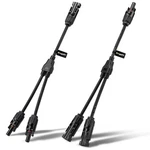 Bougerv Solar Connectors Y Branch Parallel Adapter Cable Wire Plug Tool Kit For. Fixed Price $11.62.