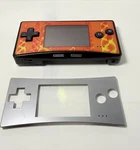 Nintendo Game Boy Micro Black Console Tested Orange Faceplate Extra Silver. Fixed Price $249.95.