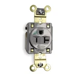 Hubbell Wiring Device-kellems HBL5361GRYWR Straight Blade Receptacle, 5-20R,. Fixed Price $31.49.