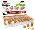 Wago 221 Lever Nuts 90PC Compact Splicing Wire Connector Assortment With Case. Fixed Price $51.95.