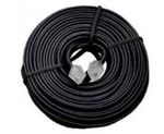 Trisonic Telephone Extension Cord Cable Line Wire (100 Feet, Black). Fixed Price $31.73.