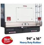 Heavy Duty Rubber Rv Mud Flap Rock Guard Rear Coach Trailer Tow Shield Protector. Fixed Price $199.89.