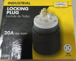 Industrial Grade Locking Plug 20A 125/250V (nema L14-20P). Fixed Price $17.10.