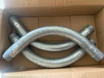 Lot Of 3 Halex Steel Indoor Outdoor Rigid Imc Conduit 90 Elbow 1-1/2" 64115. Fixed Price $19.99.