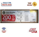 Ge Powermark Gold 200A 20-SP 40-CIRC Indoor Main Breaker Load Ctr TM2020CCUB2K. Fixed Price $119.99.