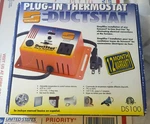 Suncourt Ductstat Plug-in Thermostat Temperature Sensitive Switch Fan DS100. Fixed Price $59.85.