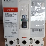 Eaton Industrial Circuit Breaker Ehd 14K 100AMPS 3P. Fixed Price $108.50.