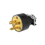 Eaton Wiring Devices BP1709 - Plug Thermo Rubber 15A 125V 2P3W Str Bk 1EA. Fixed Price $19.29.