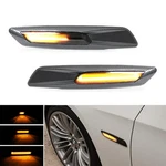 Carbon F10 Style Sequential Amber Led Side Marker Lights For Bmw 3 5 Series. Fixed Price $28.49.