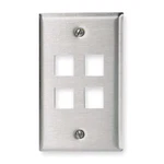 Hubbell Premise Wiring SSF14 Wall Plate, 3 Port. Fixed Price $9.45.
