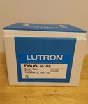 Lutron N-1PS-WH Nova 3-WALL Light Switch Single-pole Slide 120V/277V 20A White. Fixed Price $18.00.