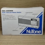 Nutone IMA-3303WH Radio Intercom Master Station IM-3303WH Open Box. Fixed Price $1899.99.