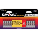 Rayovac Fusion Aaa Alkaline Batteries 16 Pk Carded. Fixed Price $16.55.