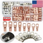 280PCS Car Copper Lug Ring Terminals Cable Electrical Wire Crimp Connectors Kit. Fixed Price $28.92.