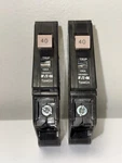 Eaton CHF140 Circuit Breaker Amp Single Pole 120/240V Lot Of *nob*. Fixed Price $16.99.