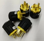 Pack Leviton Rubber Grounding Plugs 5-15P 18-14 Awg 2 Pole Wire 00113-000. Fixed Price $19.88.