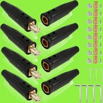 Set LC-40 Welding Lead Connectors Cam Design Quick Cable .... Fixed Price $28.99.