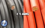 1 Gauge Awg Welding Lead & Car Battery Cable Copper Wire Made Usa Solar. Fixed Price $1239.96.