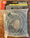 Gardner Bender One Package With PC.3.5-FT Spiral Wrap, Black 3/8 1/2 Dia.. Fixed Price $12.87.