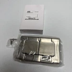 Hubbell HBLSS84X 2 Outlet Opening Silver Stainless Steel Weatherproof Wall Plate. Fixed Price $94.99.