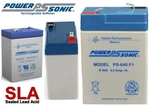 Power-sonic 6V 4.5AH PS-640, PS640F1, UB645 Replacement Sla Battery New!. Fixed Price $15.99.
