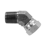 1503-08-08 Hydraulic Fitting 1/2" Pipe X Female Swivel 45 Elbow. Fixed Price $17.83.