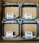 Thomas & Betts 11 Pc 52-C-18-5/8 Galvanized Steel Covers 4" Square New Old Stock. Fixed Price $65.99.