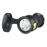 Hubbell HBL2613SW 30A 125V Watertight Twist-lock Safety-shroud Connector. Fixed Price $75.00.