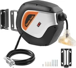 DE14 Retractable Extension Cord Reel 50 Ft 14/3AWG Power Storage Wall/. Fixed Price $99.99.