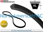 Hvy Dty Aramid V-belt Vbelt Fits Gates Jason 5L340DWK 6934BR MXV5340 5/8" 34". Fixed Price $18.24.