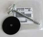 Bolt+washer, Air Filter Cover For John Deere 425/445 W/ Kawasaki FD620D, 12D38. Fixed Price $19.90.