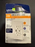 Leviton 15A Smartlockpro Self-test Gfci Combination Usb In-wall Charger. Fixed Price $25.00.
