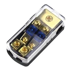 Zookoto Copper Distribution Fuse Block 60A, 0GA(4/6/8/10) 4(6/8/10) .... Fixed Price $31.67.