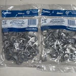 Set Of Two Carlon Conduit Clamp Gray 1/2" E977DC25-UPC. Fixed Price $12.00.
