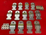 B-line B2010 1" Standard Conduit Straps W/screws & Square Nuts (lot Of 13 Pairs). Fixed Price $7.00.