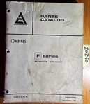 Allis-chalmers F Series Combine S/n 12201- Parts Catalog Manual 9001749 10/71. Fixed Price $30.00.