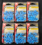 Gardner Bender 1/4" Blue Polyethylene Category 3 & Data Staples 25CNT 6 Pack. Fixed Price $17.89.