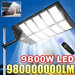 9800W Commercial Led Solar Street Lights Outdoor Dusk To Dawn Parking Lot Lamp. Fixed Price $85.39.