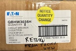 Eaton QBHW3035H Amp 3-POLE 240V 22KA Quicklag Circuit Breaker Lot Of 8. Fixed Price $400.00.