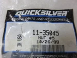 V20 Quicksilver 11-35045 Nut Mercury Factory Oem Part. Fixed Price $8.11.