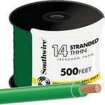 22959158 Southwire 500 Ft. 14 Awg Stranded Green Thhn Electrical. Fixed Price $128.27.