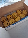 (9) Eaton Cooper Vinyl Connector 4227, 2P 3W Grounding Cord Clamp Lot Of. Fixed Price $39.00.