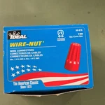 Ideal Wire-nut Connectors Red 30-076 14 12 Awg Twist-on Copper. Fixed Price $17.95.