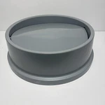 Rubbermaid 2672 Untouchable Round Swing Tops Gray For 2947, 3546 Containers New. Fixed Price $55.00.
