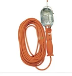 Woods Work Light 50 Ft 15.2M 16 Gauge 11A 120 V 75W Bulb. Fixed Price $31.99.