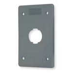 Hubbell Premise Wiring HI14GY Wall Plate, 1PORT, 1GANG. Fixed Price $21.25.