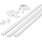 Wiremold C110 Cord Channel Kit, Pvc, White. Fixed Price $36.74.