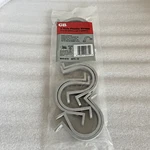 Gardner Bender GCC-610, 2-HOLE Plastic Straps, 2" In Package. Fixed Price $9.99.