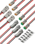 Pluxpaer Pin 12AWG+14AWG Dt Connector, Way Automotive Waterproof.... Fixed Price $30.29.
